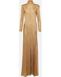 Tom Ford - Turtleneck Jersey Gown - Lyst