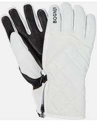 Bogner - Skihandschuhe Dana Aus Leder - Lyst
