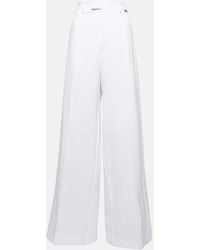 Vetements - Pantalones de algodon de tiro alto - Lyst