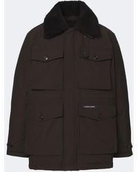 Canada Goose - Scout Shearling-Trimmed Down Coat - Lyst