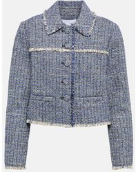 Proenza Schouler - White Label - Giacca in tweed cropped - Lyst