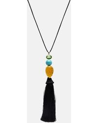 Jennifer Behr - Izzie Tassel Embellished Necklace - Lyst