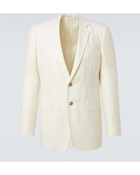 Gabriela Hearst - Wool, Silk, And Linen Suit Jacket - Lyst