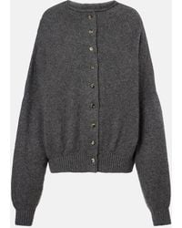 KHAITE - Nelya Oversized Cashmere Cardigan - Lyst