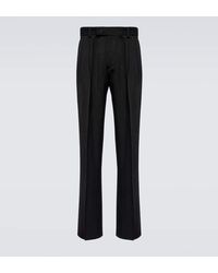 Amiri - Pantalon Droit En Serge - Lyst