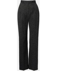 McQueen - Chalk Stripe Straight Pants - Lyst