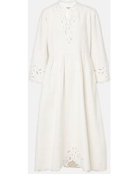 Isabel Marant - Tianny Cotton Maxi Dress - Lyst