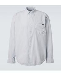 Prada - Cotton Poplin Shirt - Lyst