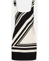 SIR. - Bedrucktes Minikleid Pietra Aus Seiden-Crepe - Lyst