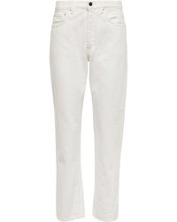 3x1 Denim High-Rise Cropped Jeans Austin in Weiß Damen Bekleidung Jeans Capri-Jeans und cropped Jeans 