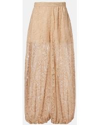 Adriana Degreas - Lace Balloon Pants - Lyst