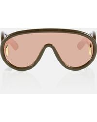 Loewe - Paul's Ibiza Shield Acetate Sunglasses - Lyst