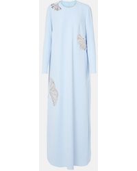 Safiyaa - Naima Embellished Crepe Gown - Lyst