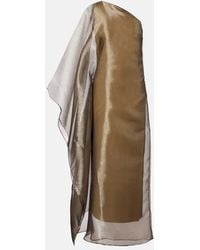 ‎Taller Marmo - Betsy One-Shoulder Fil Coupe Maxi Dress - Lyst
