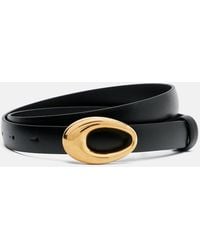 KHAITE - Olivia Leather Belt - Lyst