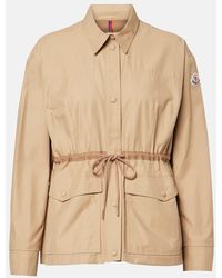 Moncler - Saulon Technical Twill Field Jacket - Lyst
