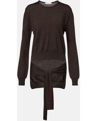 Lemaire - Trompe L'Oeil Wool-Blend Sweater - Lyst