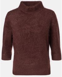 Dorothee Schumacher - Fluffy Statement Wool And Cashmere-Blend Sweater - Lyst