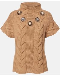 La DoubleJ - Verzierter Pullover Portrait - Lyst