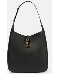 Saint Laurent - Le 5 A 7 Supple Large Leather Shoulder Bag - Lyst