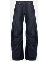 Acne Studios - 2006F Mid-Rise Barrel-Leg Jeans - Lyst