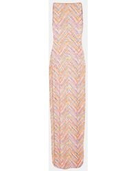 Missoni - Robe De Plage Zigzag - Lyst