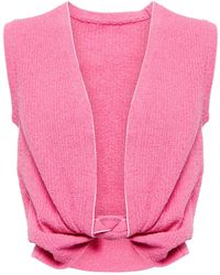 Jacquemus - Le Haut Noue Sweater Vest - Lyst