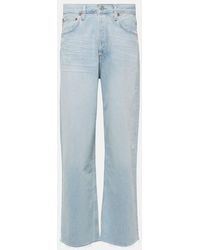 Agolde - Ren High-rise Wide-leg Jeans - Lyst