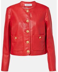Veronica Beard - Andrea Leather Jacket - Lyst