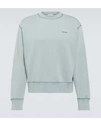 Ami Paris - Logo Cotton Jersey Sweatshirt - Lyst