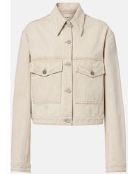 KHAITE - Tomer Denim Jacket - Lyst