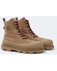 Moncler - Vera Sheal Lace-Up Boots - Lyst