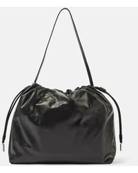 The Row - Schultertasche Angy Aus Leder - Lyst