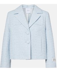 Patou - Cropped-Jacke Aus Tweed - Lyst
