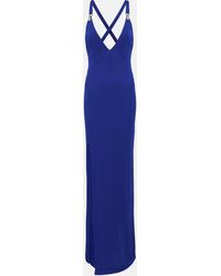 Tom Ford - Embellished Wool, Cashmere And Silk Maxi Dress - Lyst