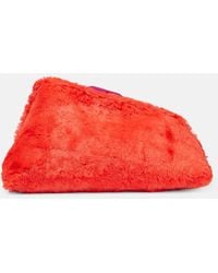 The Attico - Clutch 8.30 Pm Aus Faux Fur - Lyst