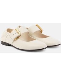 Bottega Veneta - Mary-Jane-Ballerinas Astaire Aus Leder - Lyst
