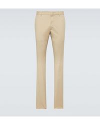 ZEGNA - Cotton-Blend Chinos - Lyst