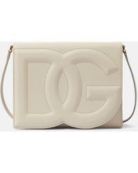 Dolce & Gabbana - Dg Small Leather Crossbody Bag - Lyst