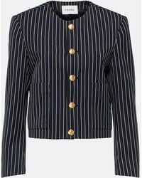 FRAME - Chaqueta Con Raya Diplomatica - Lyst