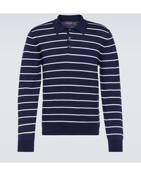 Ralph Lauren Purple Label - Polohemd aus Baumwoll-Pique - Lyst