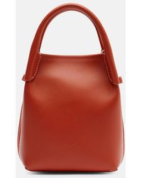 Loro Piana - Bale Mini Leather Tote Bag - Lyst