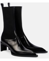 Jil Sander - Leather Ankle Boots - Lyst