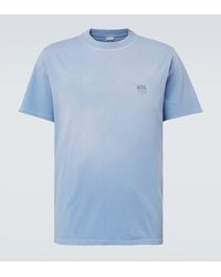 Loewe - Anagram Embroidered Cotton T-Shirt - Lyst