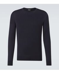 ZEGNA - Casheta Cashmere And Silk Sweater - Lyst