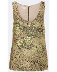 Dries Van Noten - Floral Jacquard Top - Lyst