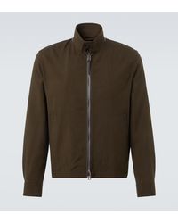 Tom Ford - Wool, Cashmere, And Silk Blouson Jacket - Lyst