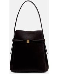 TOTEME - Calf Hair Bucket Bag - Lyst
