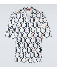 Gucci - Logo Bowling Shirt - Lyst