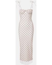 Montce - Cynthia Floral Midi Dress - Lyst